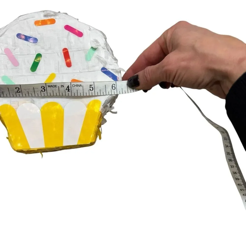 Lot of two Brand New‎ Miniature Cupcake Piñatas Fillable